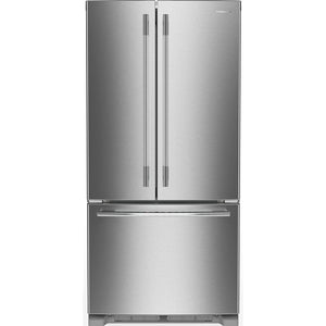 KitchenAid 33-inch, 22 cu. ft. French 3-Door Refrigerator KRFF333SPS IMAGE 1