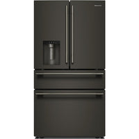 KitchenAid 36-inch, 29.51 cu. ft. Freestanding French 4-Door Refrigerator with Water and Ice Dispensing System KRMF436SBE IMAGE 1