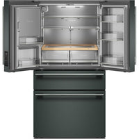 KitchenAid 36-inch, 29.51 cu. ft. Freestanding French 4-Door Refrigerator with Water and Ice Dispensing System KRMF436SJP IMAGE 3