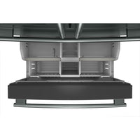 KitchenAid 36-inch, 29.51 cu. ft. Freestanding French 4-Door Refrigerator with Water and Ice Dispensing System KRMF436SJP IMAGE 8