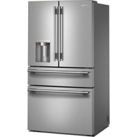 KitchenAid 36-inch, 29.51 cu. ft. Freestanding French 4-Door Refrigerator with Water and Ice Dispensing System KRMF436SPS IMAGE 4