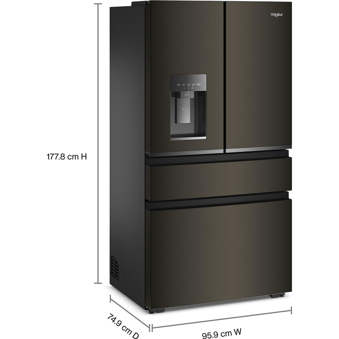Whirlpool 36-inch, 22 cu. ft. Counter-Depth French 4-Door Refrigerator WRMC5036RV IMAGE 7