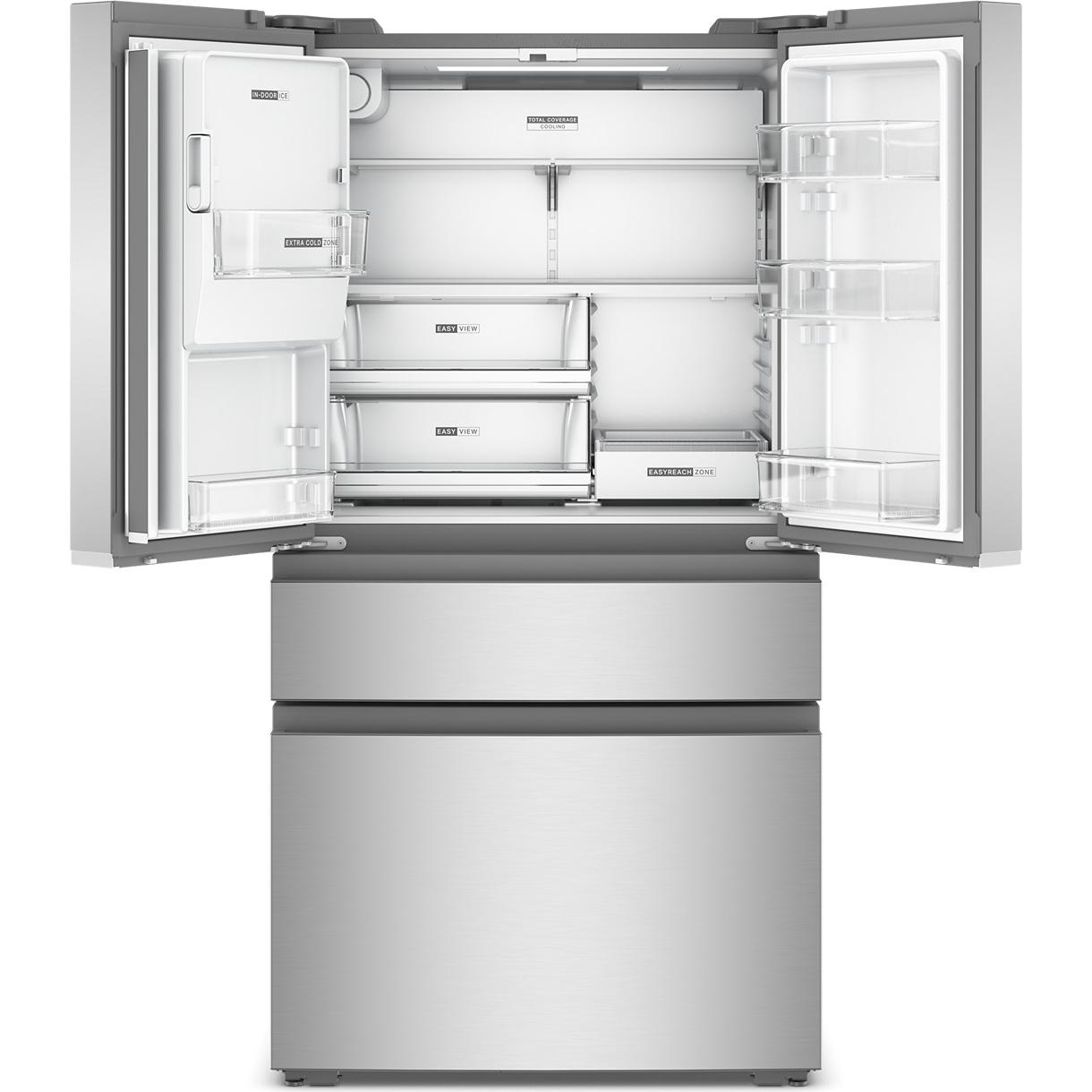 Whirlpool 36-inch, 22 cu. ft. Counter-Depth French 4-Door Refrigerator WRMC5036RZ IMAGE 2
