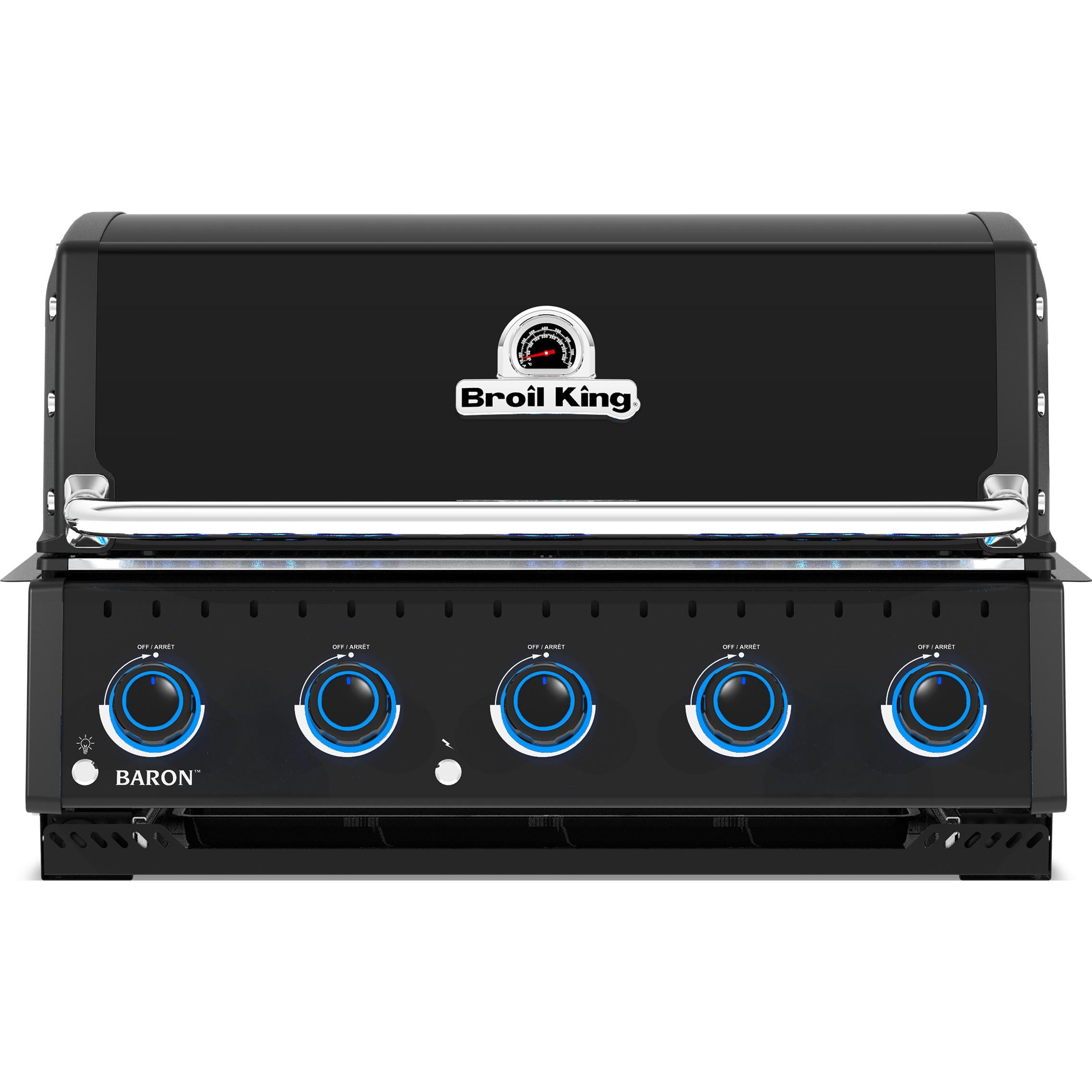 Broil King Baron 520 Shadow Built-in Gas Grill - Natural Gas 876617 IMAGE 1