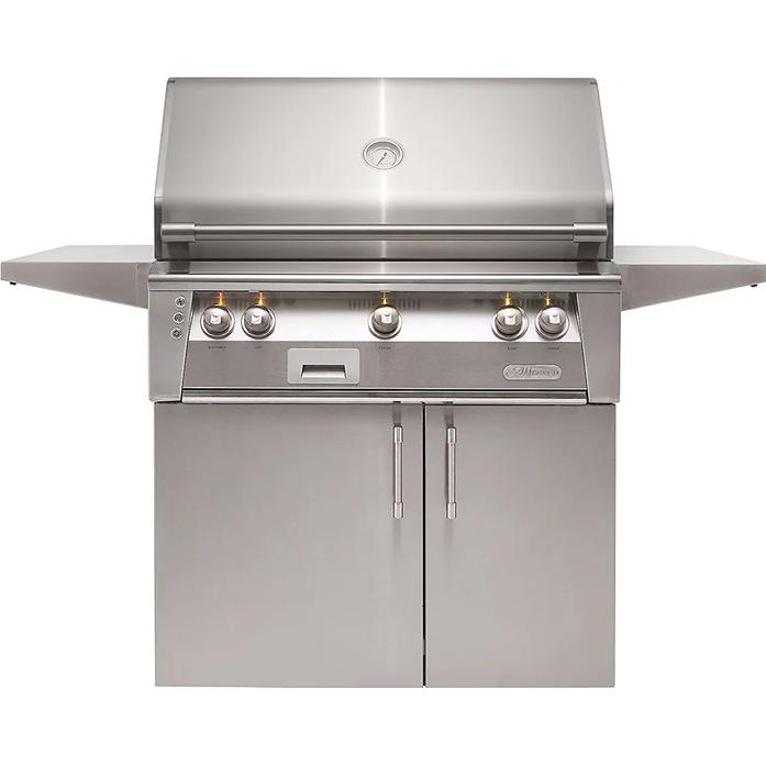Alfresco Luxury Gas Grill with Cart and SearZone™ - Natural Gas ALXE-36SZC-NG IMAGE 1