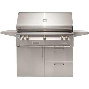 Alfresco Luxury Gas Grill with Deluxe Cart - Natural Gas ALXE-42CD-NG IMAGE 1