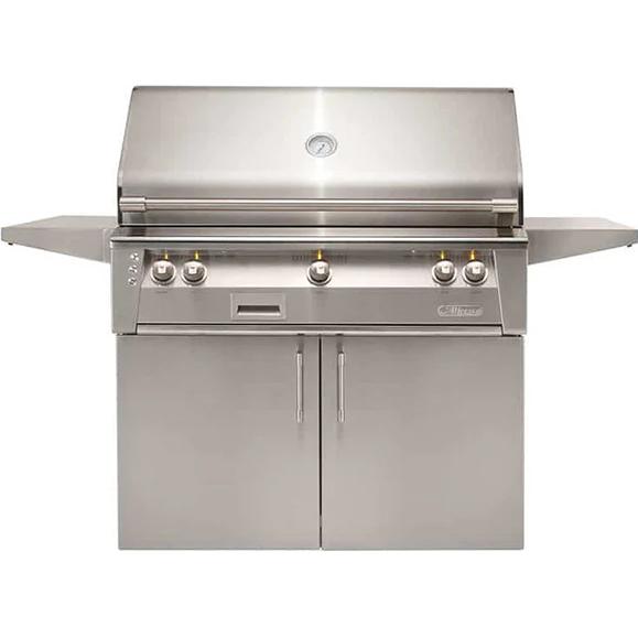 Alfresco Luxury Gas Grill with Cart - Natural Gas ALXE-42C-NG IMAGE 1