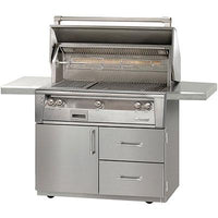 Alfresco Luxury Gas Grill with Deluxe Cart and SearZone™ - Natural Gas ALXE-42SZCD-NG IMAGE 3