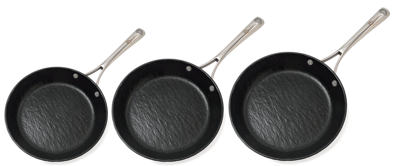 Vitantonio 3-Piece Magma fry pan set with 28cm Lid 88202428
