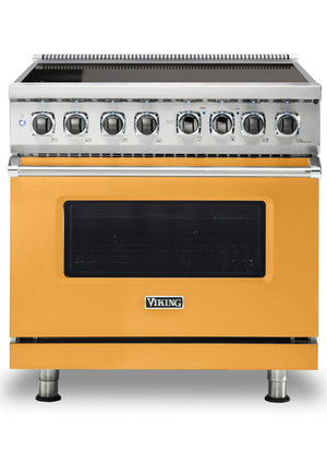 Viking 36-inch Freestanding Induction Range CVIR5362-6BDA