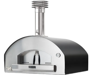Fontana Forni Roma Propane and Wood Napoli Countertop Outdoor Pizza Oven FTROM-H-A