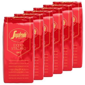 Segafredo 1kg Extra Strong Coffee Beans - 6 Pack S01269CASE