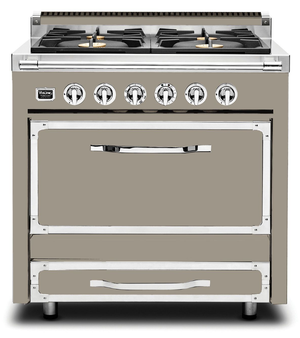 Viking 36-inch Freestanding Dual Fuel Range with 4 Burners CTVDR361-4BNA