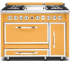 Viking 48-inch Freestanding Dual Fuel Range with True Convection Technology CTVDR481-4GDA