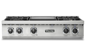 Viking 36-inch Gas Rangetop with TruPower Plus™ Burner VRT536-4GSSLP