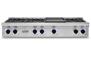 Viking 48-inch Built-in Gas Rangetop with Elevation™ Burners VRT748-6GSSLP