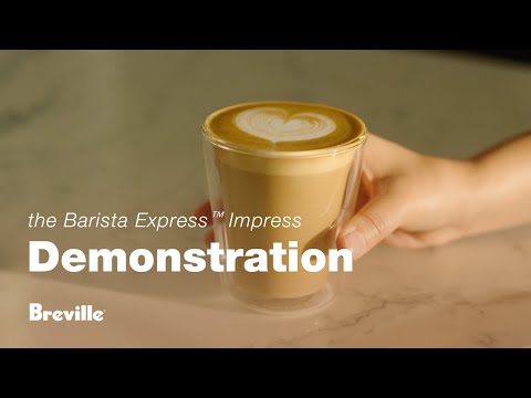 Breville Barista Express Impress Espresso Machine BES876 EXTERNAL_VIDEO 2