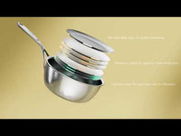 Demeyere Atlantis 7, 8.4L Stew Pot with Lid 1005088 EXTERNAL_VIDEO 1