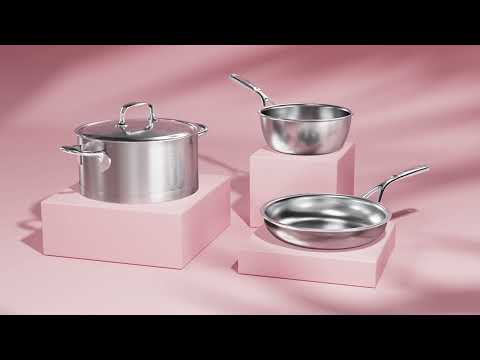 Demeyere Proline 7, 11-inch Frying Pan 1005396 EXTERNAL_VIDEO 1