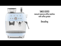 Smeg Retro-Style Manual Espresso Coffee Machine EGF03WHUS EXTERNAL_VIDEO 2
