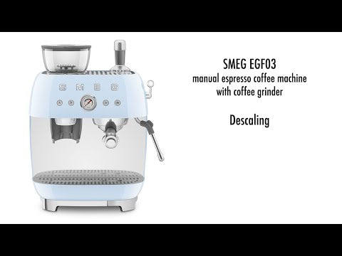 Smeg Retro-Style Manual Espresso Coffee Machine EGF03WHUS EXTERNAL_VIDEO 2