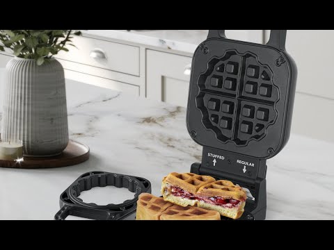 Salton Stuffed Belgian Waffle Maker WM2105 EXTERNAL_VIDEO 1