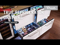 True Residential 24-inch, 5 cu.ft. Built-in Refrigerator Drawers TURADA-24-D-A~O EXTERNAL_VIDEO 1