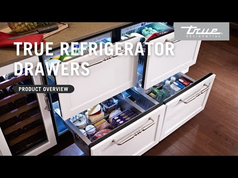 True Residential 24-inch, 5 cu.ft. Built-in Refrigerator Drawers TURADA-24-D-A~O EXTERNAL_VIDEO 1
