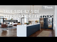 True Residential 42-inch, 25 cu. ft. Side-by-Side Refrigerator with Intuitive True Precision® Control TR-42SBS-SG-C-050-H08 EXTERNAL_VIDEO 2