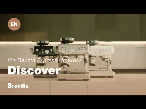 Breville the Barista Express® Impress Espresso Machine BES876OLT1BNA1 EXTERNAL_VIDEO 1