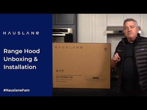 Hauslane 36-inch Chef Standard Range Hood UC-PS18BLK-36 EXTERNAL_VIDEO 1