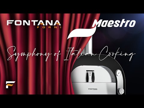 Fontana Forni Maestro 60 Gas Pizza Oven FFMAES60 EXTERNAL_VIDEO 2