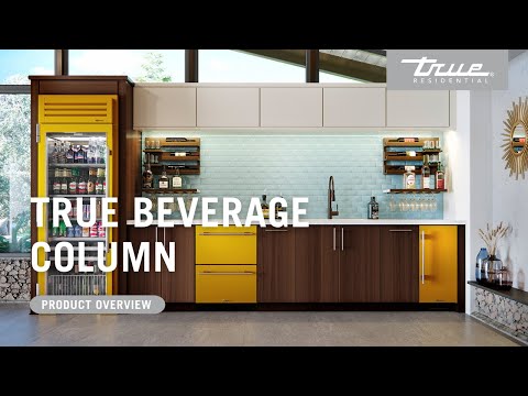 True Residential 20.5 cu. ft. Beverage Column Refrigerator TR-30BEV-R-SG-C-030-H01 EXTERNAL_VIDEO 1