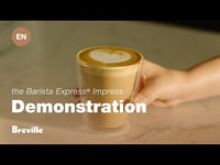 Breville the Barista Express® Impress Espresso Machine BES876BTR1BNA1 EXTERNAL_VIDEO 2