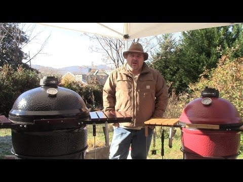 Kamado Joe 24-inch Big Joe II Red Grill with Cart BJ24RHC EXTERNAL_VIDEO 1