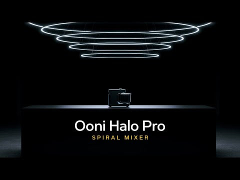 Ooni Halo Pro Spiral Mixer UU-P31300 EXTERNAL_VIDEO 1
