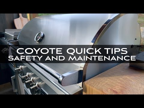 Coyote S-Series 30in Freestanding Gas Grill C2SL30LP-FS EXTERNAL_VIDEO 2