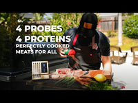 Meater MEATER Block - 4-Probe WiFi Smart Meat Thermometer OSCMTMB01 EXTERNAL_VIDEO 1
