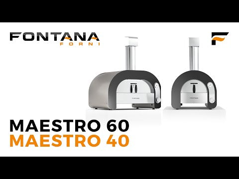 Fontana Forni Maestro 60 Gas Pizza Oven FFMAES60 EXTERNAL_VIDEO 1