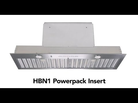 Best 24-inch HBN1 Series Hood Insert HBN1246SS EXTERNAL_VIDEO 1