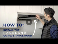 Hauslane 30-inch Under Cabinet Range Hood UC-PS38SS-30 EXTERNAL_VIDEO 2