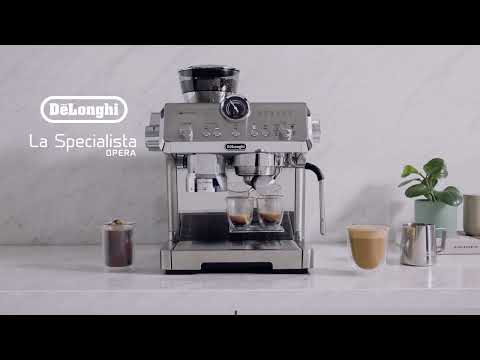 Delonghi La Specialista Opera Espresso Machine with Cold Brew EC9555M EXTERNAL_VIDEO 1