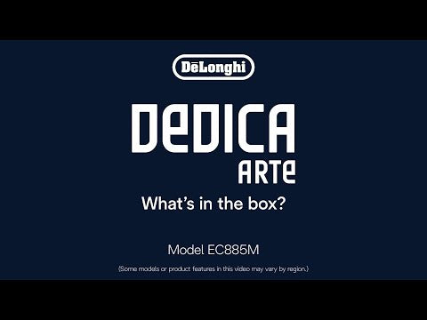 Delonghi Dedica Arte Espresso Machine EC885M EXTERNAL_VIDEO 1