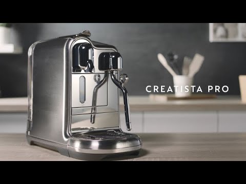 Nespresso Creatista Pro Espresso Machine BNE900BSS1BCA1 EXTERNAL_VIDEO 1