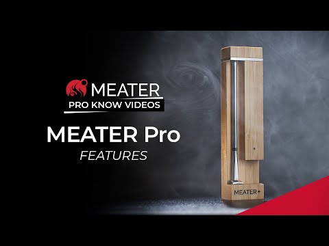 Meater Pro Wireless Smart Meat Thermometer RTCMTMP201 EXTERNAL_VIDEO 1