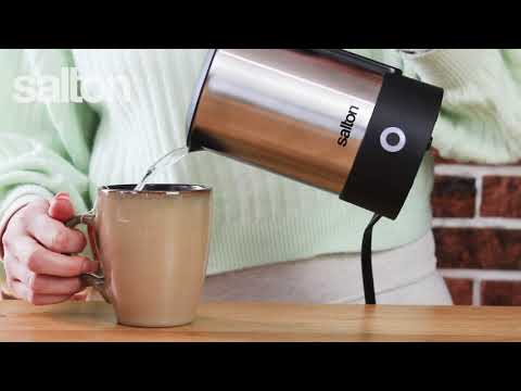 Salton Travel Kettle - 600 ml JK2035 EXTERNAL_VIDEO 1