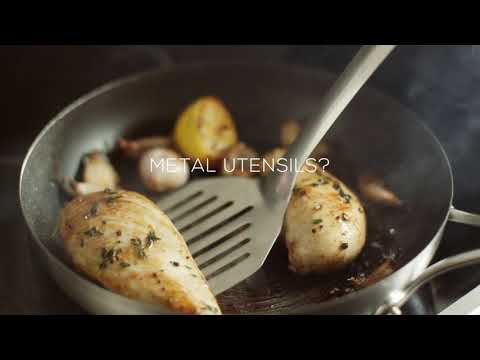 Circulon SteelShield S 10-Piece Non-Stick Cookware Set with Bonus Slotted Turner 70051 EXTERNAL_VIDEO 1