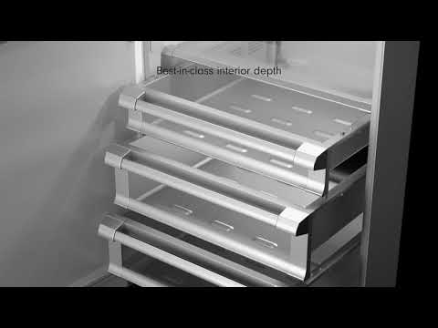 Bertazzoni 36-inch, 21.5 cu.ft. Built-in All Refrigerator with LED Lighting REF36RCPIXL/23 EXTERNAL_VIDEO 1