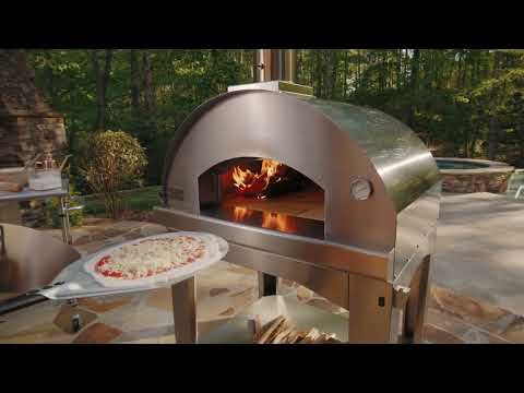 Fontana Forni Margherita Wood Countertop Outdoor Pizza Oven FTMAR-S EXTERNAL_VIDEO 1