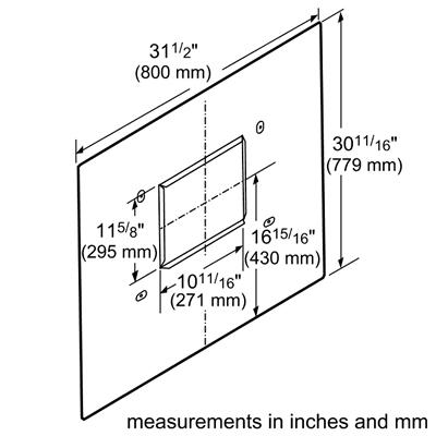 Thermador Ventilation Accessories Parts RFPLT1000P IMAGE 2